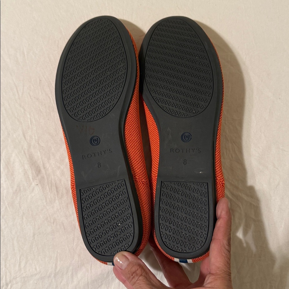 Rothy's Retired
Rare Persimmon
The Point Flats
Orange Shoe
Women's Size 8 - Picture 5 of 7